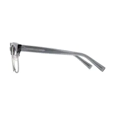 Browline Gray/Silver Eyeglasses