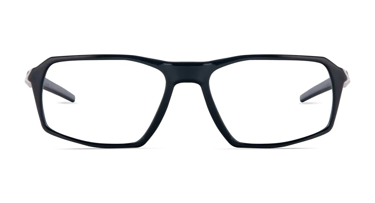 Rectangle Black/Gray Sport Eyeglasses