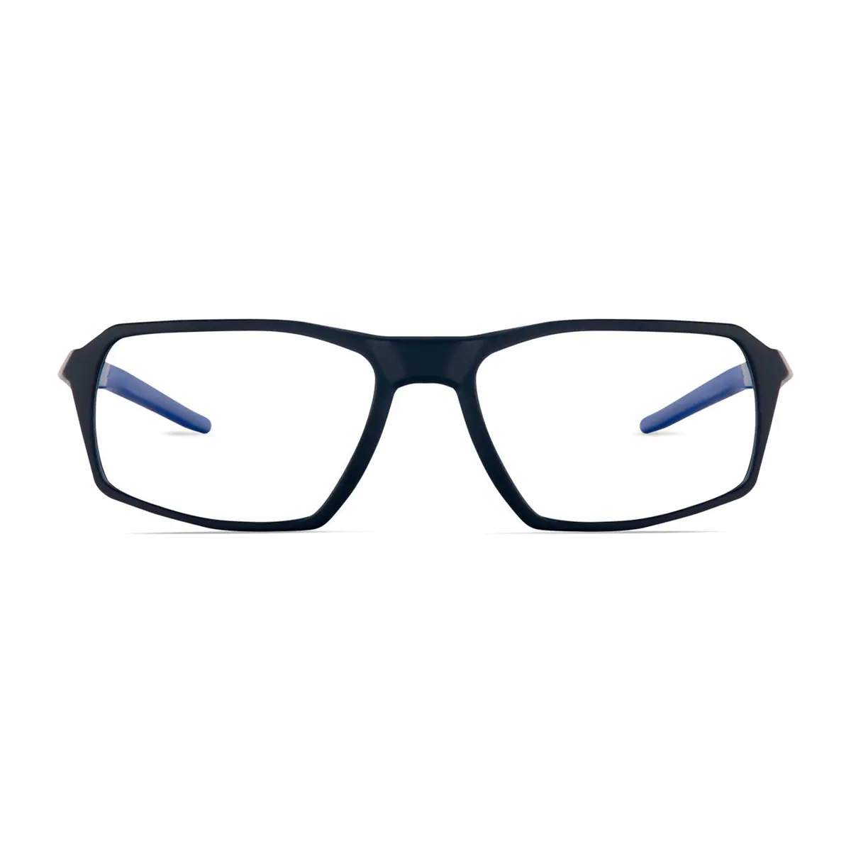 Rectangle Black/Blue Sport Eyeglasses