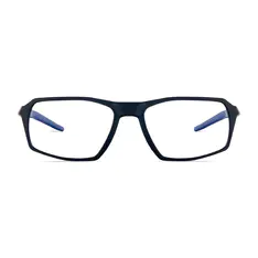 Rectangle Black/Blue Sport Eyeglasses