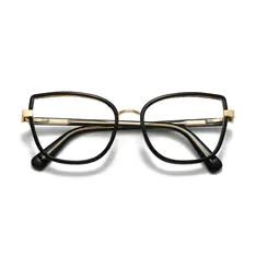 Cat-eye Black/Gold Eyeglasses