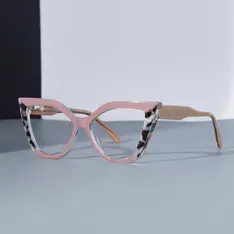 Cat-eye Tortoiseshell/Brown Eyeglasses