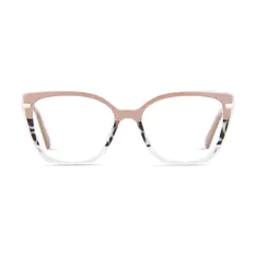 Square Brown/Ivory Tortoiseshell Eyeglasses