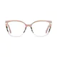 Square Brown/Ivory Tortoiseshell Eyeglasses