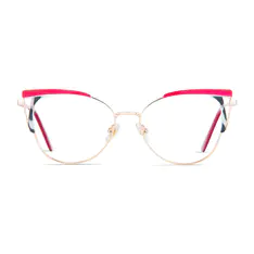 Cat-eye Red Eyeglasses
