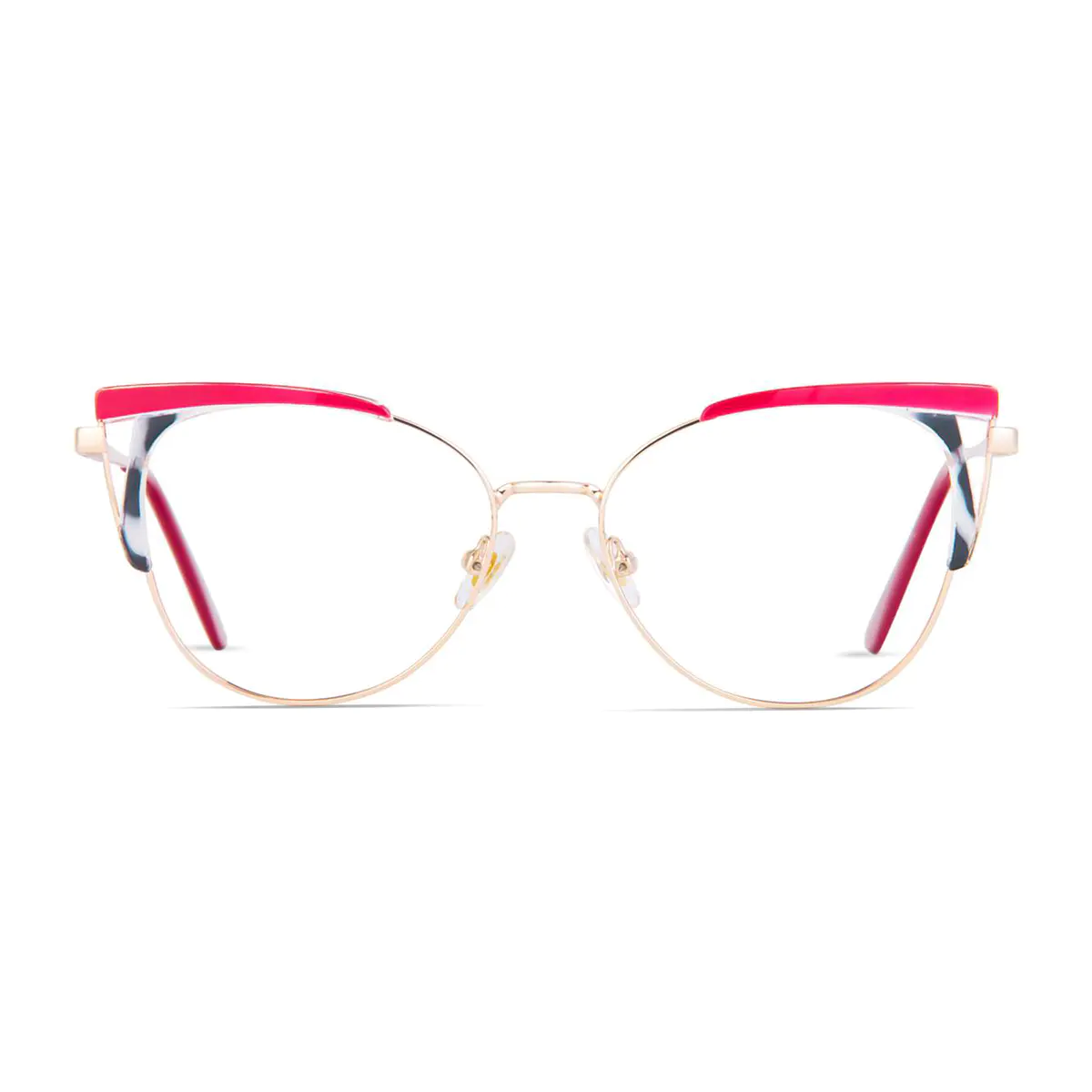 Cat-eye Red Eyeglasses