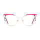 Cat-eye Red Eyeglasses