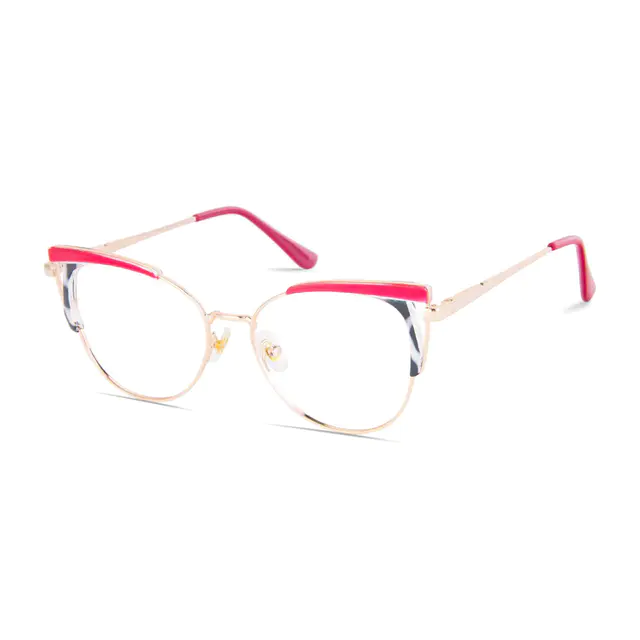 Cat-eye Red Eyeglasses