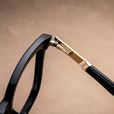 Square Black Eyeglasses