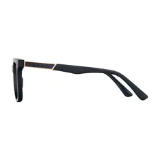 Square Black Eyeglasses