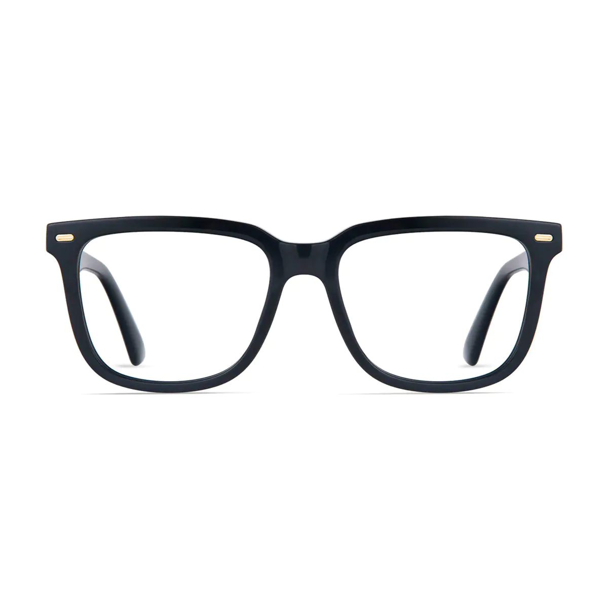 Square Black Eyeglasses