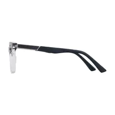 Square Black/Clear Eyeglasses