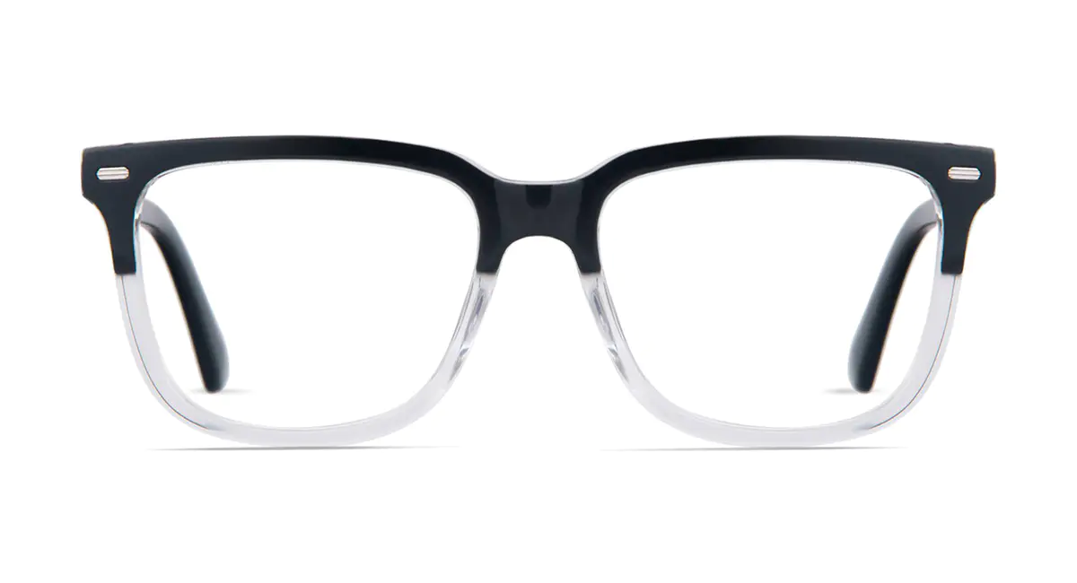 Square Black/Clear Eyeglasses