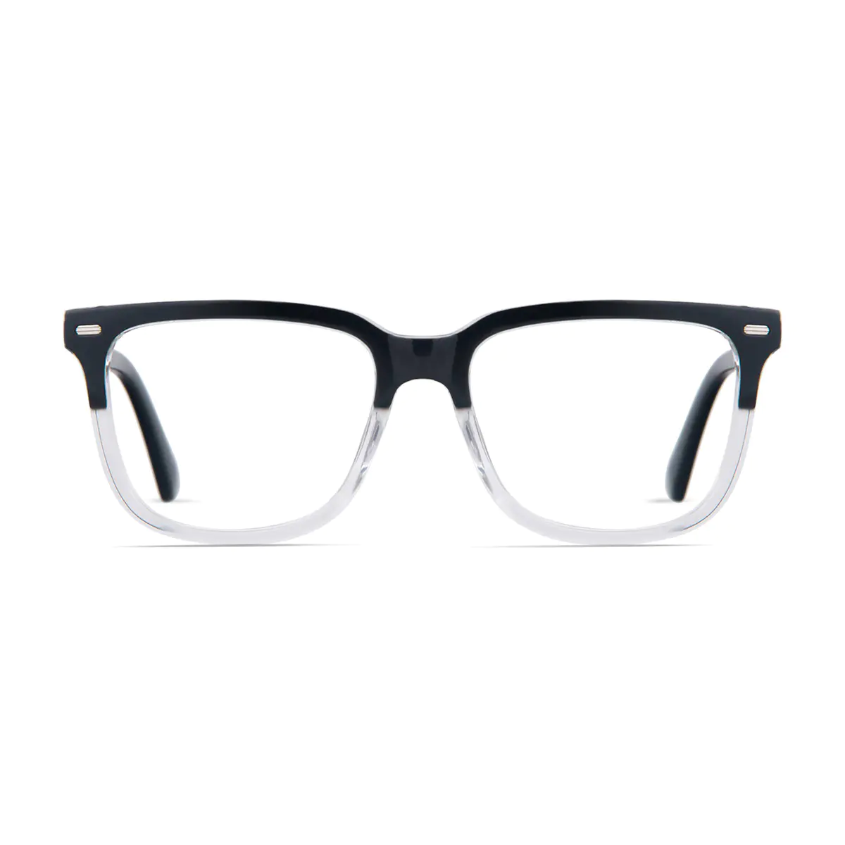 Square Black/Clear Eyeglasses