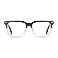 Square Black/Clear Eyeglasses