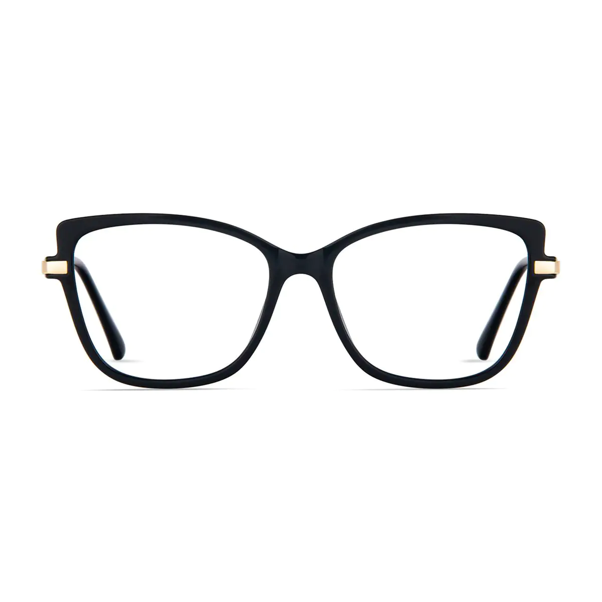 Square Black Eyeglasses