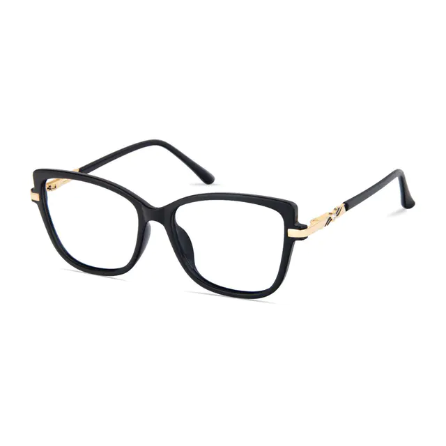 Square Black Eyeglasses