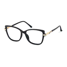 Square Black Eyeglasses