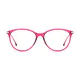 Cat-eye Transparent Pink Eyeglasses
