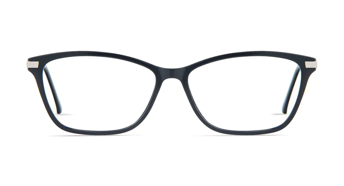 Rectangle Black Eyeglasses