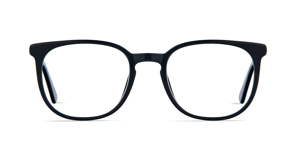 Square Black Eyeglasses