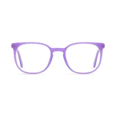 Square Purple Eyeglasses