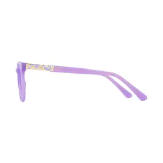 Square Purple Eyeglasses