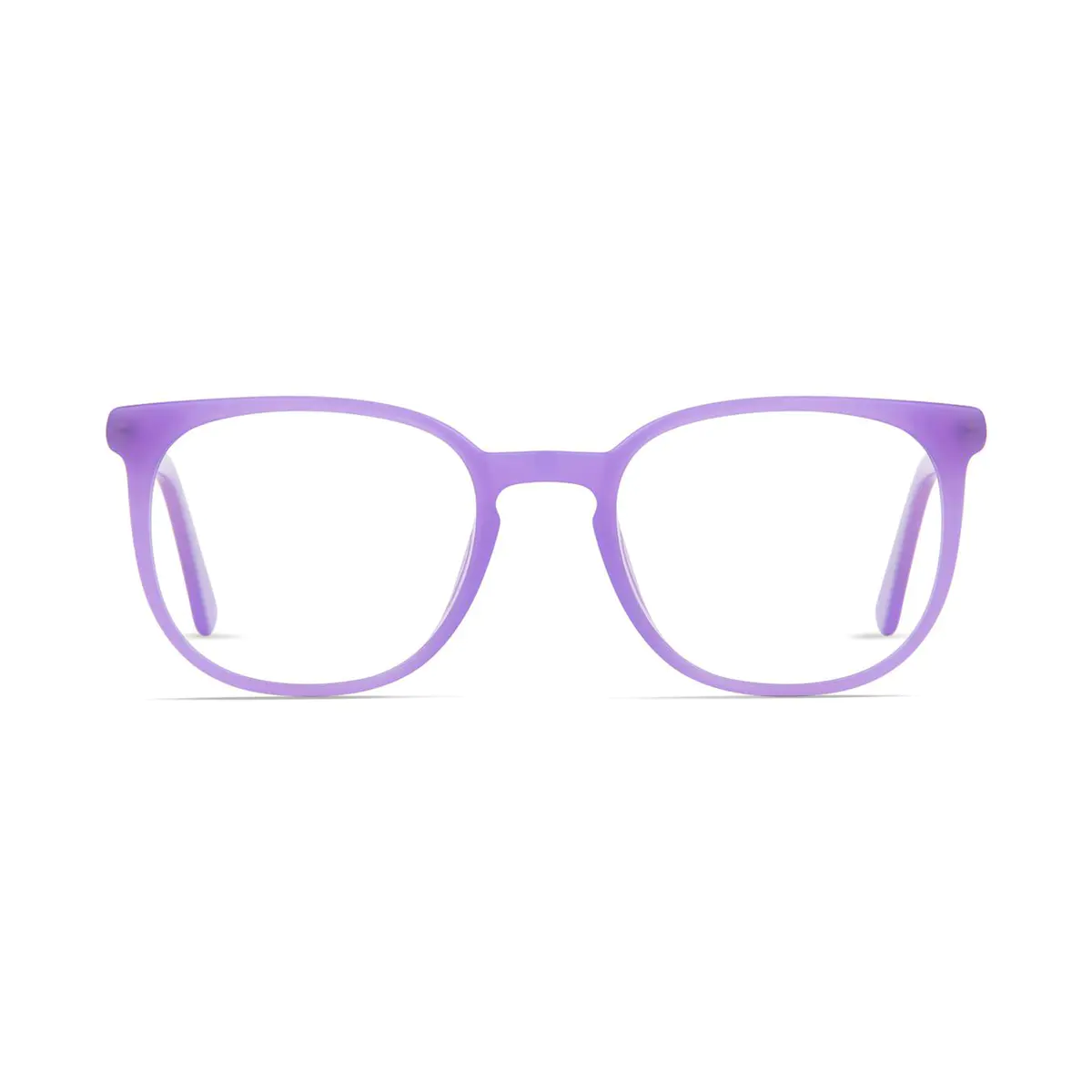 Square Purple Eyeglasses