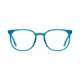 Square Blue Eyeglasses