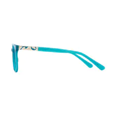 Square Blue Eyeglasses