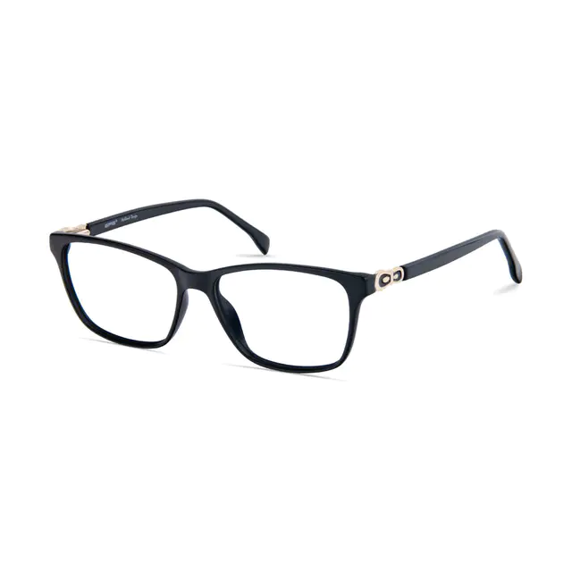 Rectangle Black Eyeglasses
