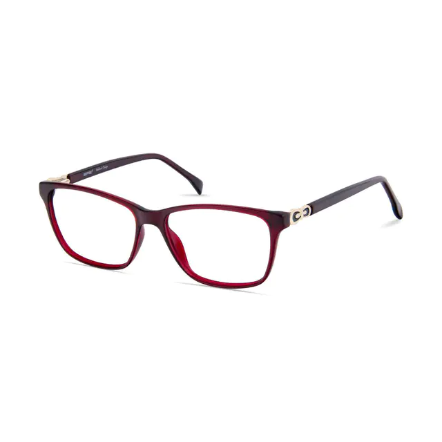 Rectangle Wine Eyeglasses