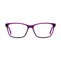 Rectangle Purple Eyeglasses