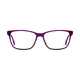 Rectangle Purple Eyeglasses