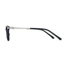 Cat-eye Black/Silver Eyeglasses