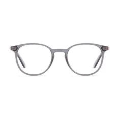 Round Gray/Gold Eyeglasses