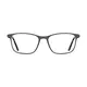 Rectangle Gray Eyeglasses