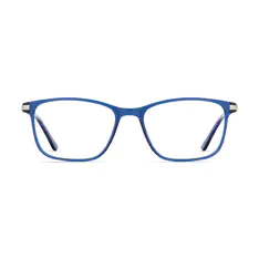 Rectangle Blue Eyeglasses