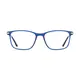 Rectangle Blue Eyeglasses