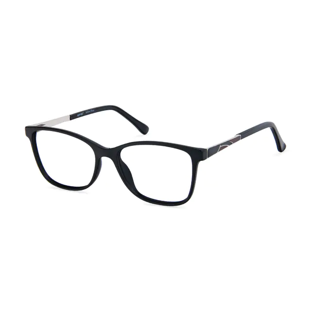 Rectangle Black Eyeglasses