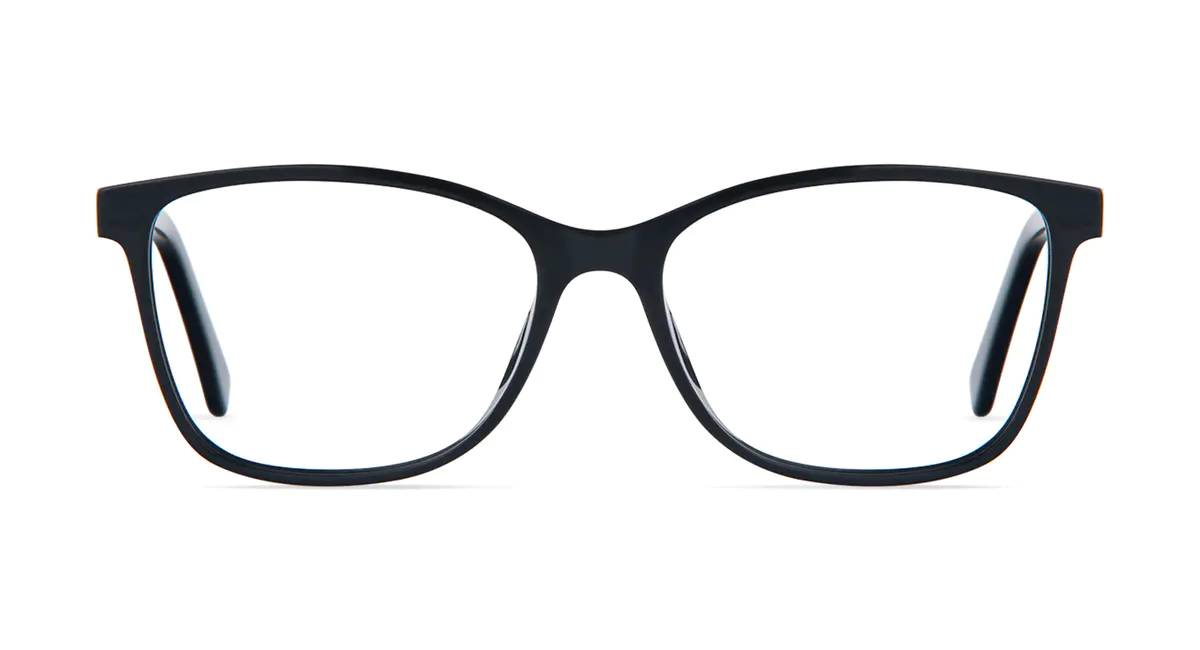 Rectangle Black Eyeglasses