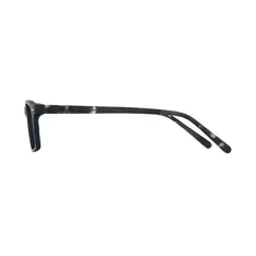 Rectangle Dark Tortoiseshell Eyeglasses
