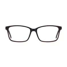Rectangle Brown Eyeglasses