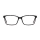 Rectangle Brown Eyeglasses