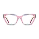 Square Gradient Pink Eyeglasses