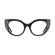 Cat-eye Black Eyeglasses