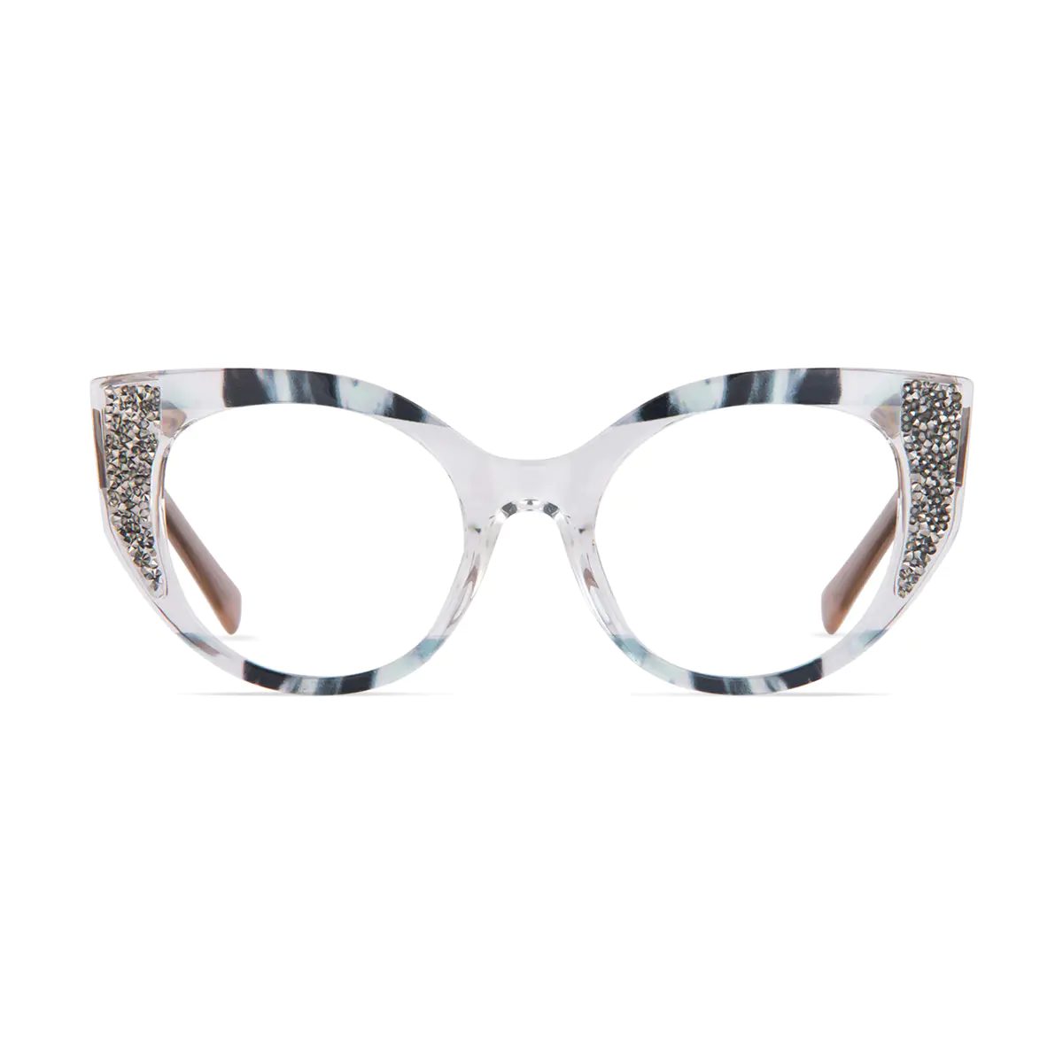 Cat-eye Multicolor Eyeglasses