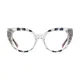 Cat-eye Multicolor Eyeglasses