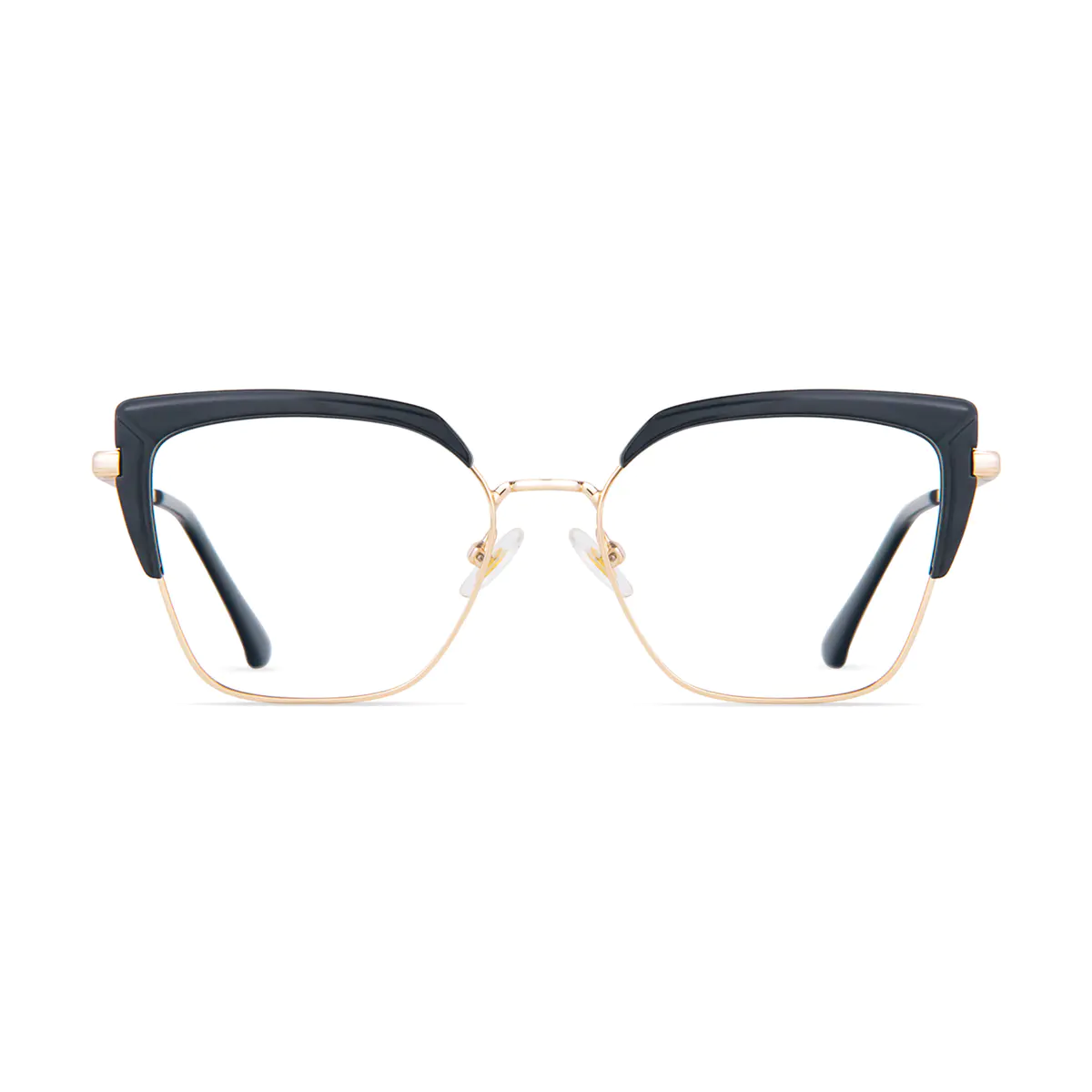 Cat-eye Black/Gold Eyeglasses
