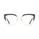 Cat-eye Black/Gold Eyeglasses